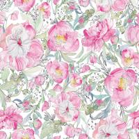 Pink Peonies Pattern II #54041 Pink Peonies Pattern II #54041