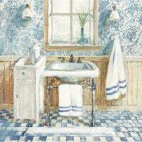 Victorian Sink I Navy #54882 Victorian Sink I Navy #54882