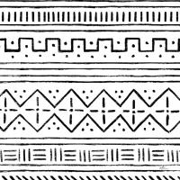 Jungle Love Pattern V Sq II White #56364