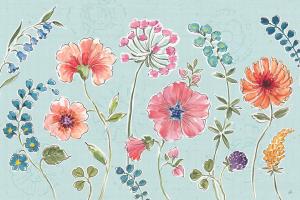 Gypsy Meadow I Blue #57768 Gypsy Meadow I Blue #57768