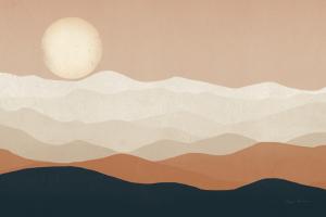 Mojave Mountains and Moon Crop #57931 Mojave Mountains and Moon Crop #57931