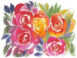 Bold Roses I #58111 Bold Roses I #58111