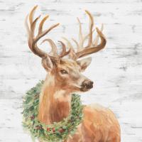 Woodland Holidays Stag Gray #58283 Woodland Holidays Stag Gray #58283