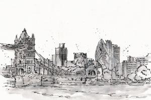 Skyline Sketches IV No Words Flowers #59331 Skyline Sketches IV No Words Flowers #59331