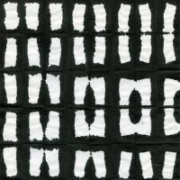 Aquarelle Black and White Square XII #60608 Aquarelle Black and White Square XII #60608