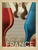 VINTAGE ADVERTISING VIN DE FRANCE WINE #JOEAND 116844 VINTAGE ADVERTISING VIN DE FRANCE WINE #JOEAND 116844