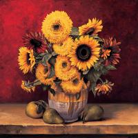 Sunflowers with Pears #ANG5010 Sunflowers with Pears #ANG5010