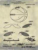 Basketball, 1916-Antique I #BE112944 Basketball, 1916-Antique I #BE112944