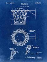 Basketball net, 1950-Blue I #BE112948 Basketball net, 1950-Blue I #BE112948