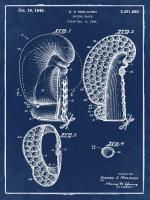 Boxing Glove, 1944-Blue I #BE112953 Boxing Glove, 1944-Blue I #BE112953