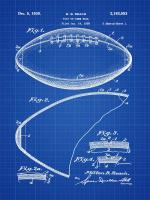 Football, 1938-Blue II #BE112982 Football, 1938-Blue II #BE112982