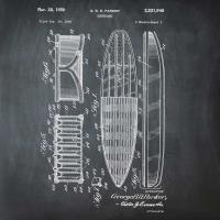 Surfboard, 1948-Chalkboard #BE113012 Surfboard, 1948-Chalkboard #BE113012
