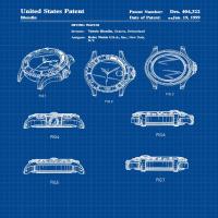 Diving Watch, 1999-Blue #BE113044 Diving Watch, 1999-Blue #BE113044