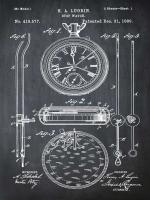 Stop Watch II, 1889-Black #BE113051 Stop Watch II, 1889-Black #BE113051