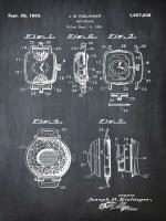 Watch Case, 1931-Black #BE113056 Watch Case, 1931-Black #BE113056