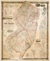 Topographical map of New Jerse #BE113586 Topographical map of New Jerse #BE113586