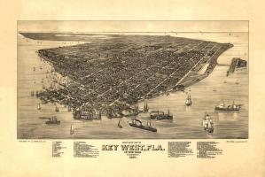 Key West, FL - 1884 #BE113600 Key West, FL - 1884 #BE113600