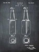 Beer Bottle 1934 Chalk #BE113809 Beer Bottle 1934 Chalk #BE113809