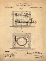 Beer Cooler 1875 Sepia #BE113814 Beer Cooler 1875 Sepia #BE113814