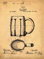 Beer Mug Sepia #BE113824 Beer Mug Sepia #BE113824