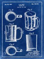Beer Mug 1951 in Blue #BE113831 Beer Mug 1951 in Blue #BE113831