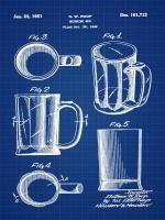 Beer Mug 1951 in Blueprint #BE113832 Beer Mug 1951 in Blueprint #BE113832