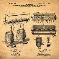 Schmidts Tap 1900 in Sepia #BE113872 Schmidts Tap 1900 in Sepia #BE113872