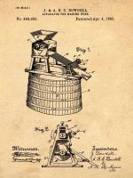 Wine Making 1893 Sepia #BE113890 Wine Making 1893 Sepia #BE113890