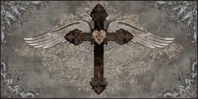 Cross with Wings #BRG6711 Cross with Wings #BRG6711