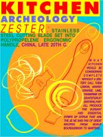 Kitchen Archeology - Zester #81763 Kitchen Archeology - Zester #81763