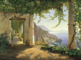 View to the Amalfi Coast #CFA3067 View to the Amalfi Coast #CFA3067