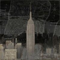Vintage New York in Black I #DLM111726 Vintage New York in Black I #DLM111726