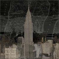 Vintage New York in Black II #DLM111727 Vintage New York in Black II #DLM111727