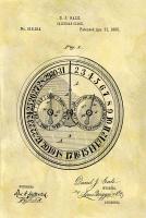 Calendar Clock, 1885 #DSP112860 Calendar Clock, 1885 #DSP112860