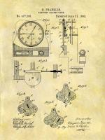 Electric Alarm Clock, 1892 #DSP112862 Electric Alarm Clock, 1892 #DSP112862