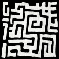Mudcloth Black I #ELR114138 Mudcloth Black I #ELR114138