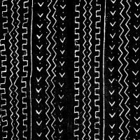 Mudcloth Black VI #ELR114143 Mudcloth Black VI #ELR114143