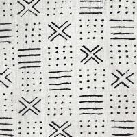 Mudcloth White III #ELR114154 Mudcloth White III #ELR114154
