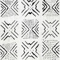 Mudcloth White IV #ELR114155 Mudcloth White IV #ELR114155
