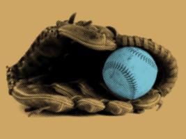 Baseball and Glove - Recolor #102799 Baseball and Glove - Recolor #102799