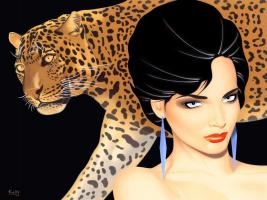 Leopard Ladies I #GY114370 Leopard Ladies I #GY114370