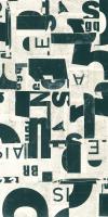 Collaged Letters Dark Green E #91314 Collaged Letters Dark Green E #91314