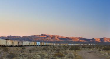 Freight Cars, Trona, CA #91640 Freight Cars, Trona, CA #91640