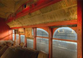 Interior 1, Trolley 1911 #91655 Interior 1, Trolley 1911 #91655