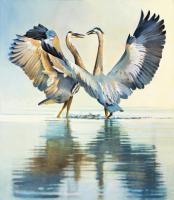 Great Blue Herons #98440 Great Blue Herons #98440