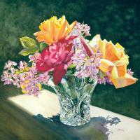 Roses in Crystal #JKG111134 Roses in Crystal #JKG111134