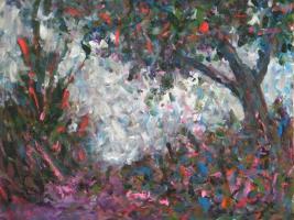 Pastel Tree III #JMF113917 Pastel Tree III #JMF113917