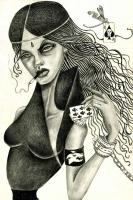 Cassandra II (Drawing) #JMG111530 Cassandra II (Drawing) #JMG111530