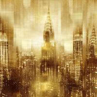 NYC - Reflections in Gold I #KC112670 NYC - Reflections in Gold I #KC112670