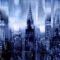 NYC - Reflections in Blue I #KC112672 NYC - Reflections in Blue I #KC112672